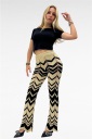 pantalone traforato golden